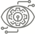 Mechanical eye icon
